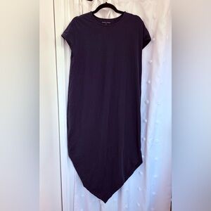 Navy Universal Standard Asymmetrical Geneva Dress